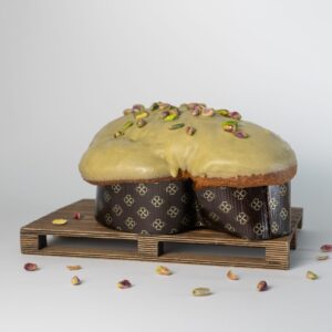 DSC09673 Colomba artigianale farcita "Pistacchiosa" con barattolo di crema al pistacchio gustosissima 🎁